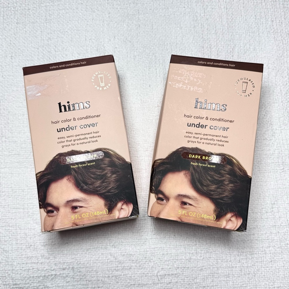 NEW Hims Hair Color and Treatment For Men Dark Brown